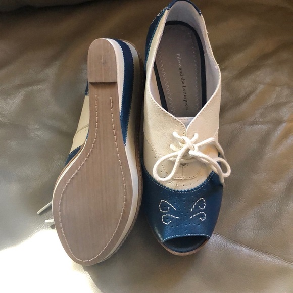 Anthropologie leather open toed booties size 7 - Picture 7 of 7